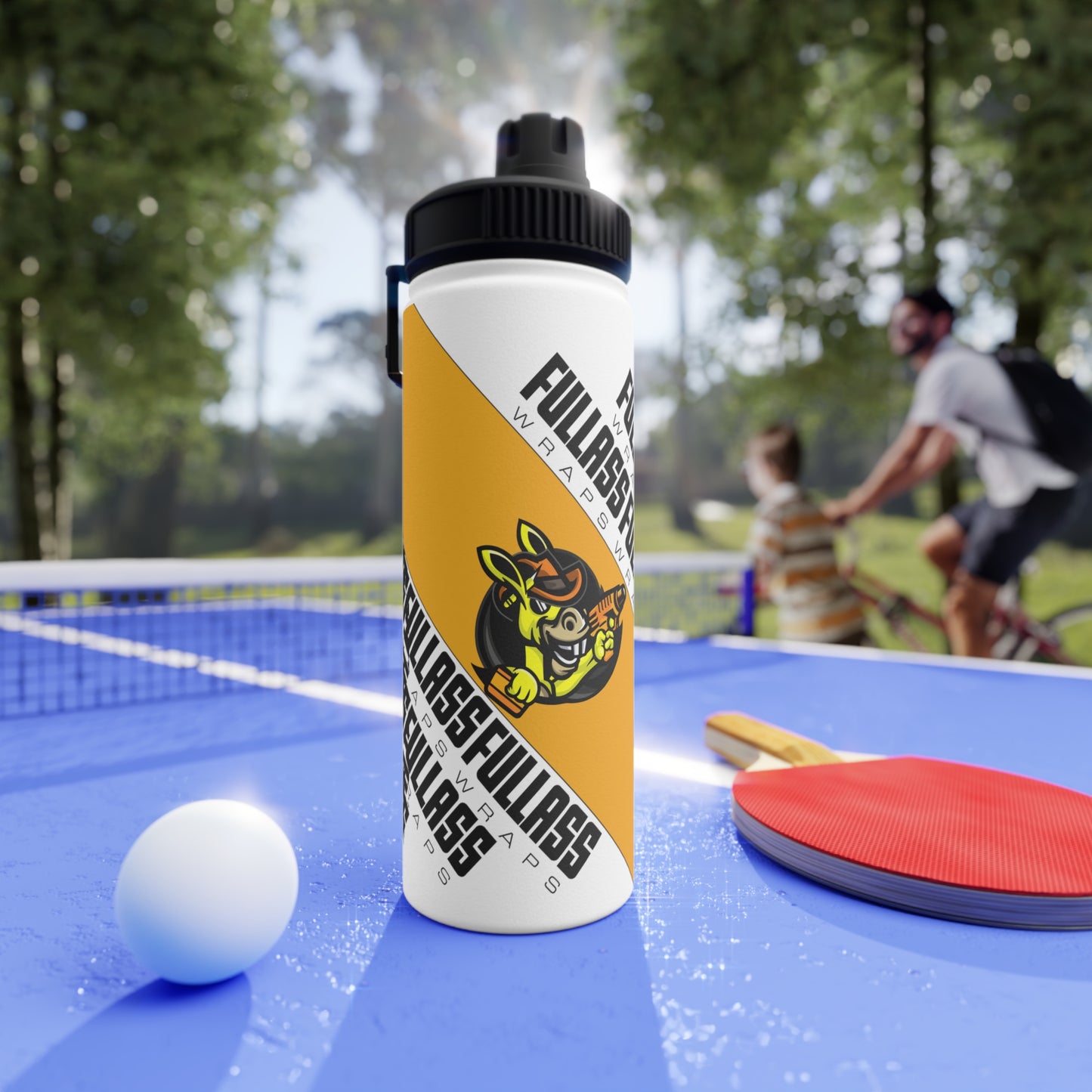 Stainless Steel Water Bottle, Sports Lid