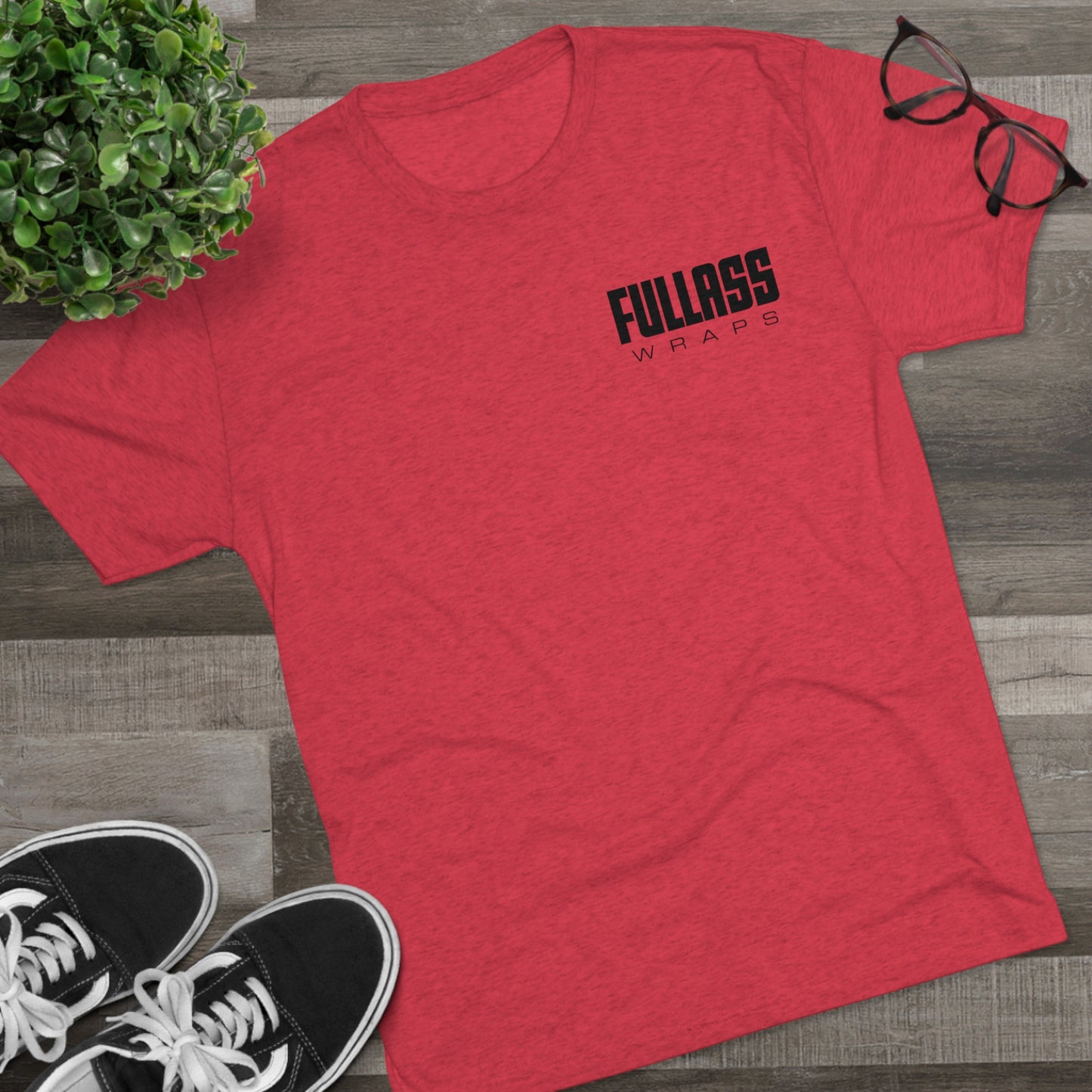 Tri-Blend Crew Tee FAW Logo 4