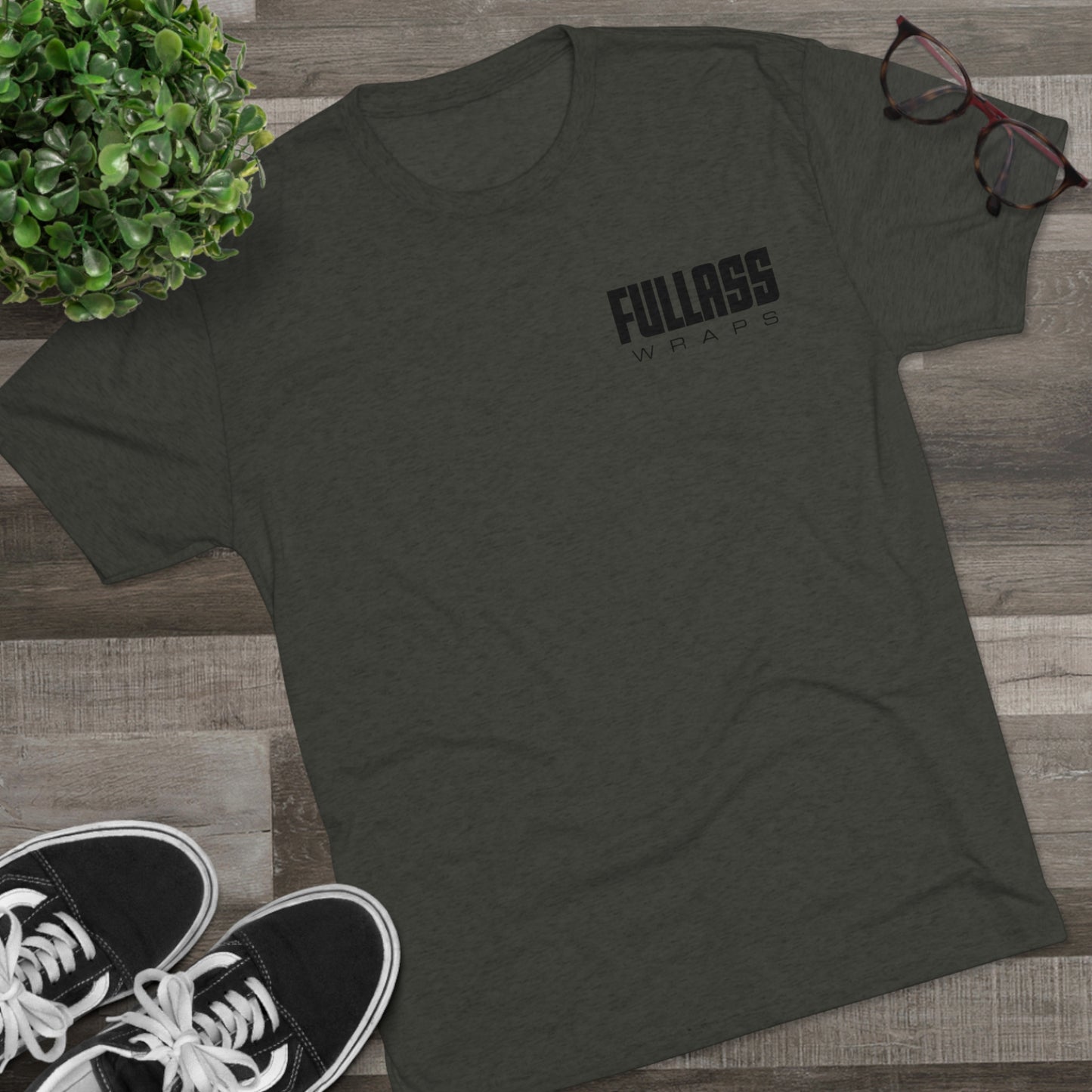 Tri-Blend Crew Tee FAW Logo 4