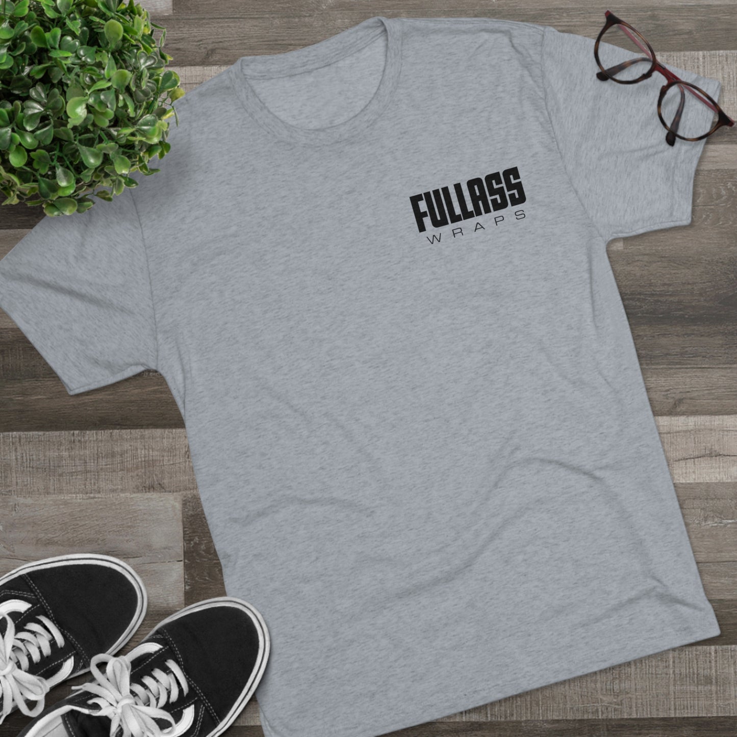 Tri-Blend Crew Tee FAW Logo 4