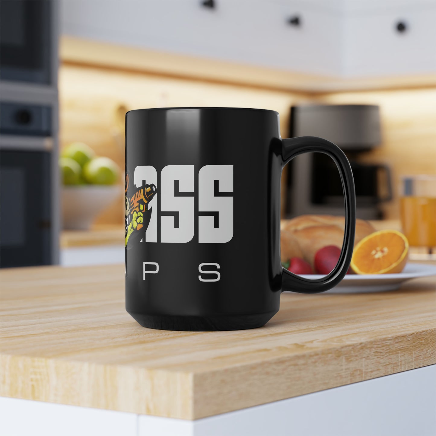 Black Mug, 15oz