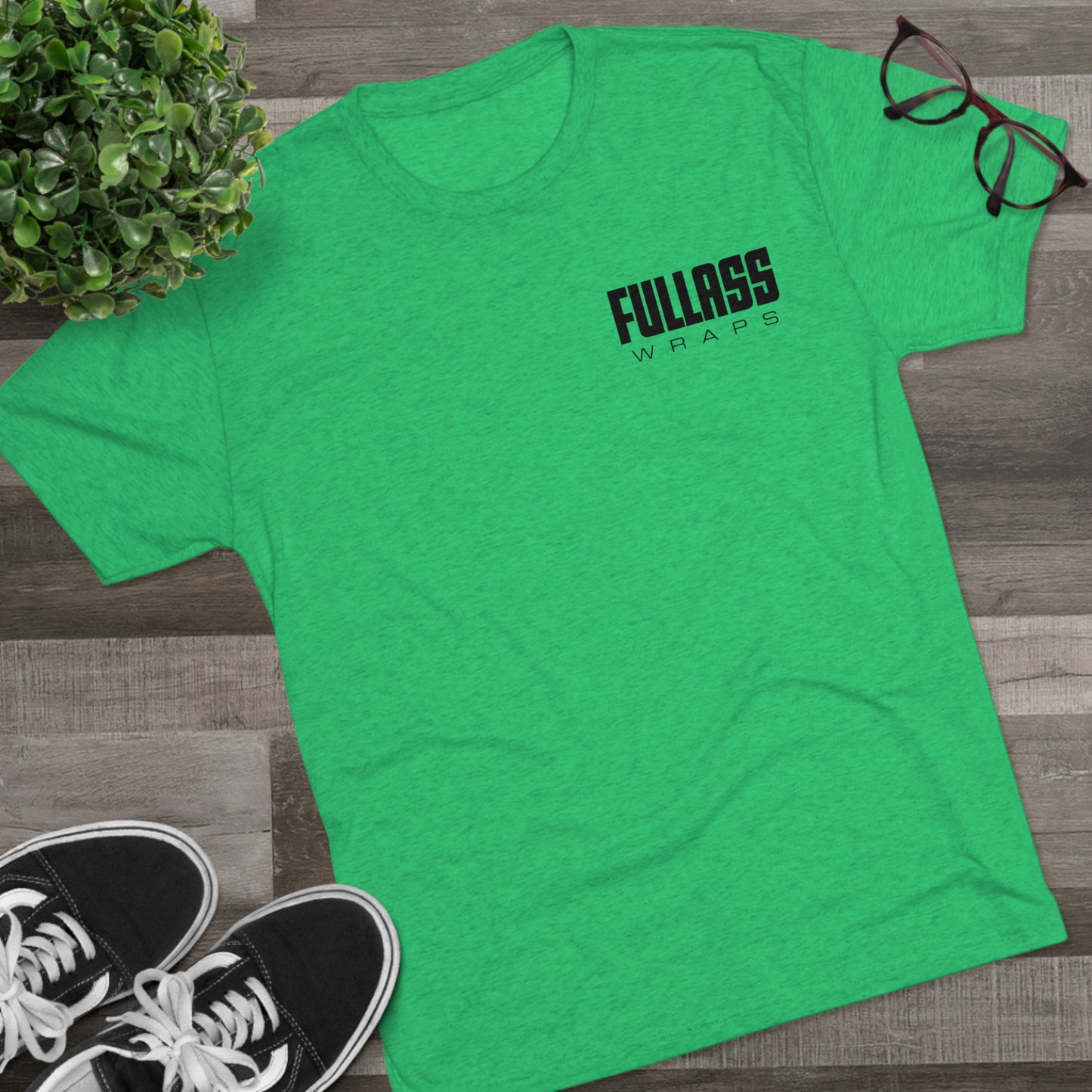 Tri-Blend Crew Tee FAW Logo 4