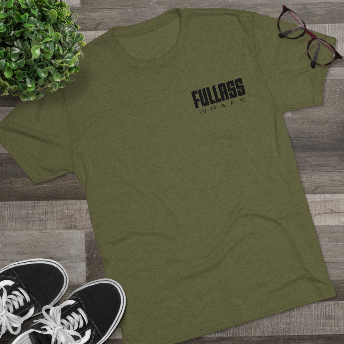 Tri-Blend Crew Tee FAW Logo 4