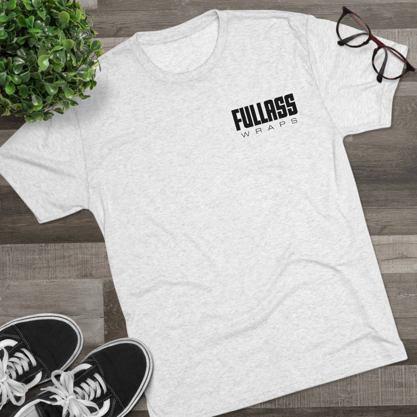 Tri-Blend Crew Tee FAW Logo 4